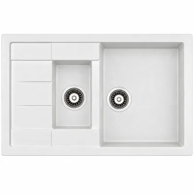 Granite sink Adamant ANILA PLUS White Granite sink Adamant ANILA PLUS White
