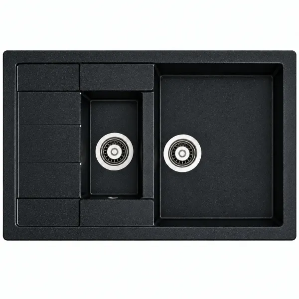 Granite sink Adamant ANILA PLUS Black