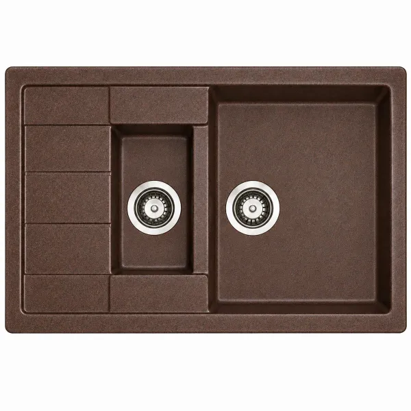 Granite sink Adamant ANILA PLUS Mokko