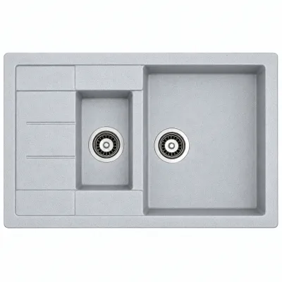 Granite sink Adamant ANILA PLUS Light grey Granite sink Adamant ANILA PLUS Light grey