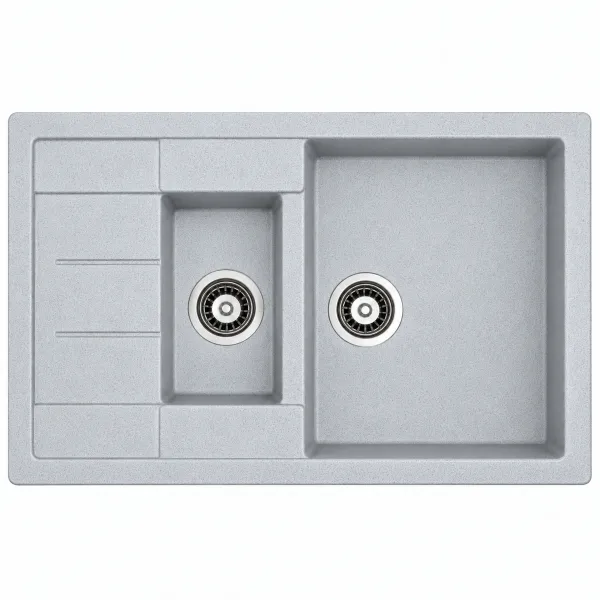 Granite sink Adamant ANILA PLUS Light grey