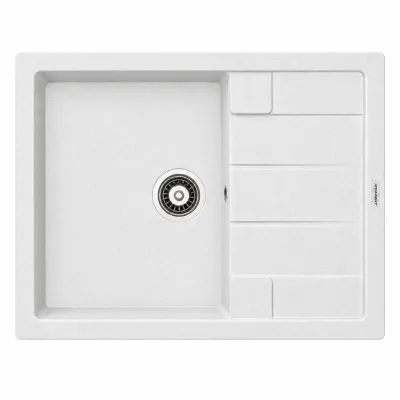 Granite sink Adamant ANILA White Granite sink Adamant ANILA White