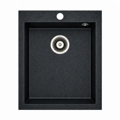 Granite sink Adamant BOARD Metallic black