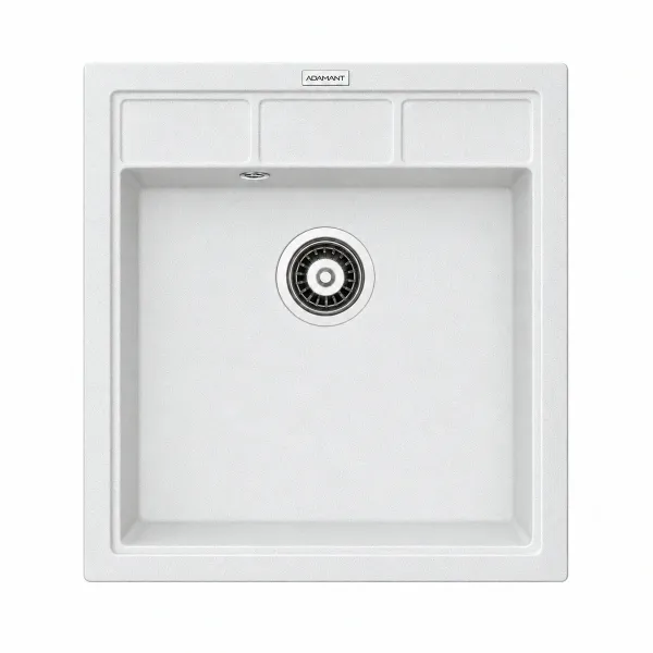 Granite sink Adamant BRICK White Granite sink Adamant BRICK White