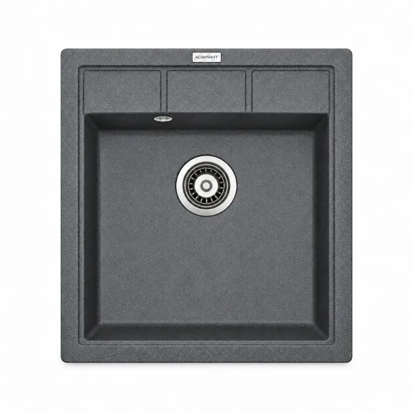Granite sink Adamant BRICK Graphite