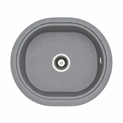 Granite sink Adamant CIRCUM Grey
