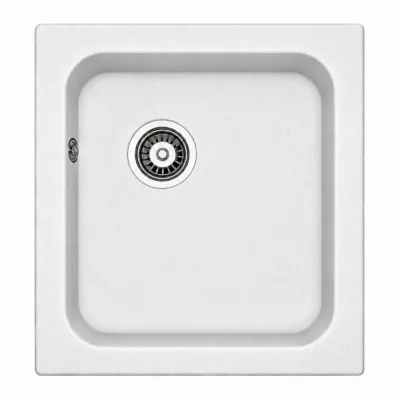 Granite sink Adamant COMPACTA White