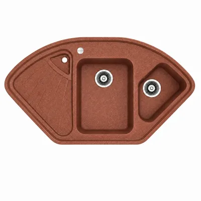 Granite sink Adamant CONSENSUS Terra-cotta