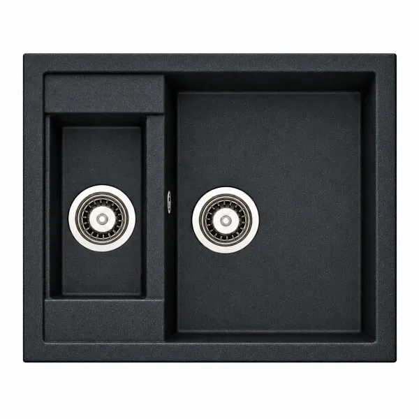 Granite sink Adamant DUPLEX Black Granite sink Adamant DUPLEX Black