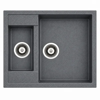 Granite sink Adamant DUPLEX Graphite