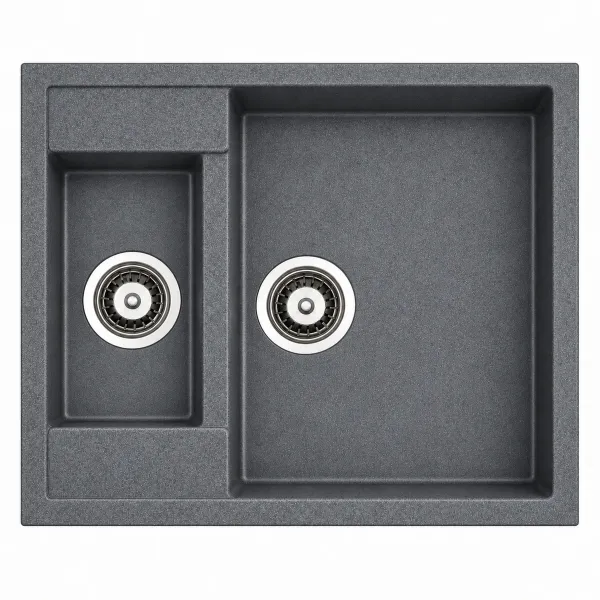 Granite sink Adamant DUPLEX Graphite Granite sink Adamant DUPLEX Graphite