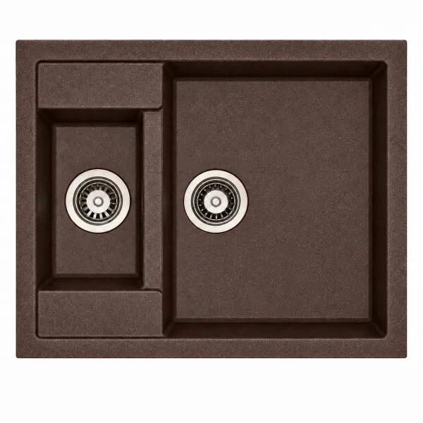 Granite sink Adamant DUPLEX Brown