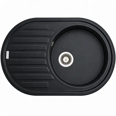 Granite sink Adamant ELLIPSIS Black
