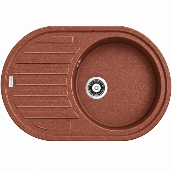 Granite sink Adamant ELLIPSIS Terra-cotta Granite sink Adamant ELLIPSIS Terra-cotta