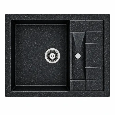 Granite sink Adamant FORTIS Metallic black Granite sink Adamant FORTIS Metallic black