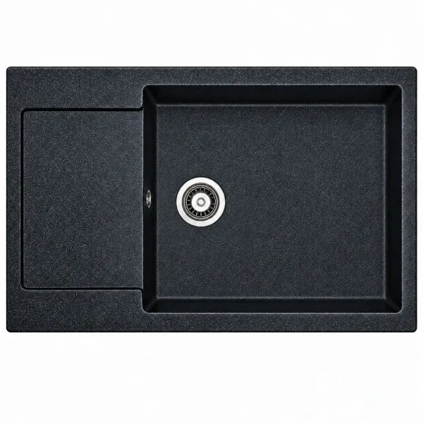 Granite sink Adamant GENERAL Metallic black Granite sink Adamant GENERAL Metallic black