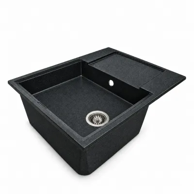 Granite sink Adamant HORIZON MEDIUM Metallic black Granite sink Adamant HORIZON MEDIUM Metallic black