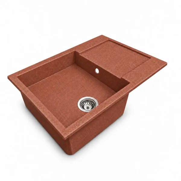 Granite sink Adamant HORIZON MEDIUM Terra-cotta Granite sink Adamant HORIZON MEDIUM Terra-cotta