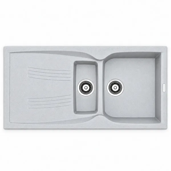 Granite sink Adamant NEW LINE PLUS Light grey