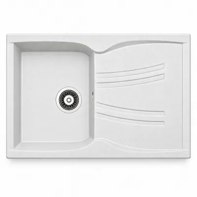 Granite sink Adamant NEW LINE White Granite sink Adamant NEW LINE White
