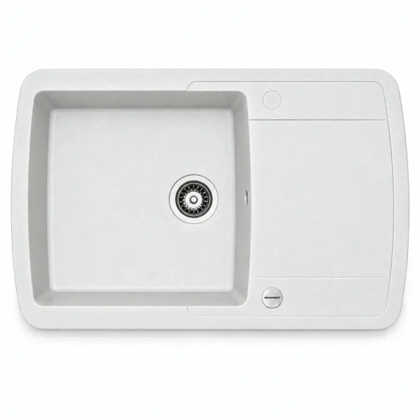 Granite sink Adamant OPTIMAKS White