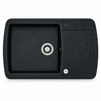 Granite sink Adamant OPTIMAKS Metallic black Granite sink Adamant OPTIMAKS Metallic black