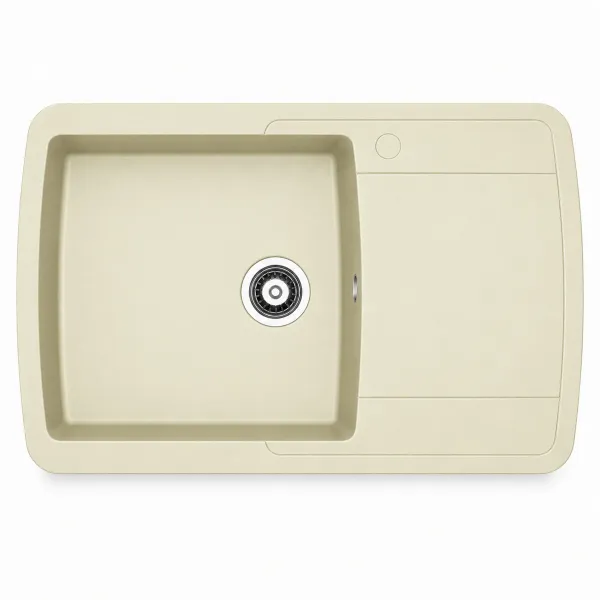 Granite sink Adamant OPTIMAKS Ivory
