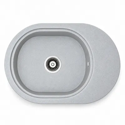 Granite sink Adamant OVALE Light grey Granite sink Adamant OVALE Light grey
