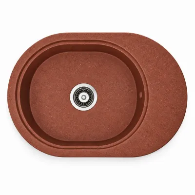 Granite sink Adamant OVALE Terra-cotta Granite sink Adamant OVALE Terra-cotta