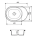 Granite sink Adamant OVALE Terra Granite sink Adamant OVALE Terra