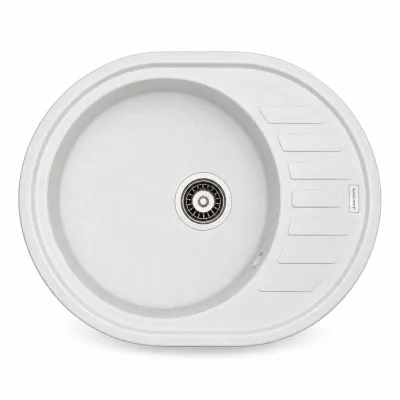 Granite sink Adamant OVUM White Granite sink Adamant OVUM White