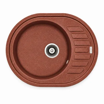 Granite sink Adamant OVUM Terra-cotta Granite sink Adamant OVUM Terra-cotta