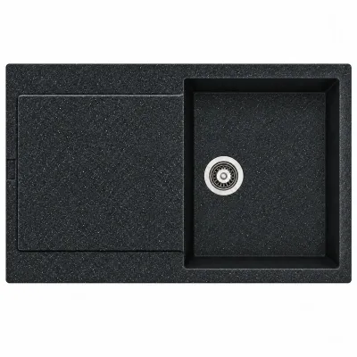 Granite sink Adamant PLANA Metallic black Granite sink Adamant PLANA Metallic black
