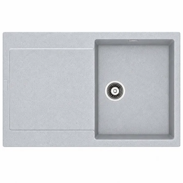 Granite sink Adamant PLANA Light grey