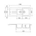 Granite sink Adamant PRAGMATEC Grey Granite sink Adamant PRAGMATEC Grey
