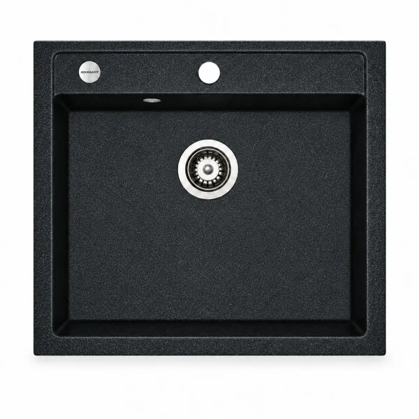 Granite sink Adamant PRIZMA Metallic black Granite sink Adamant PRIZMA Metallic black