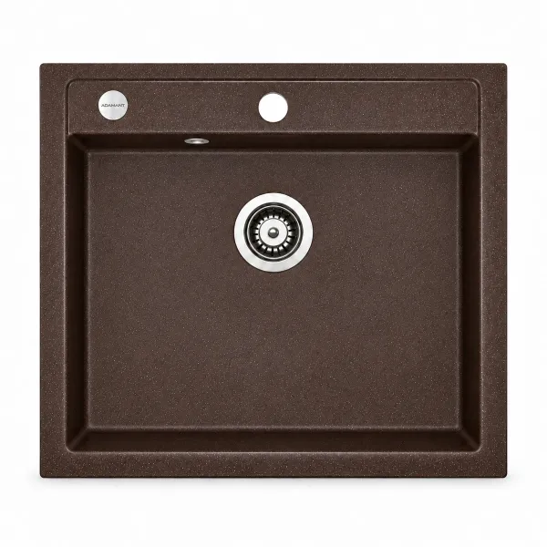 Granite sink Adamant PRIZMA Brown