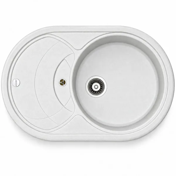 Granite sink Adamant SHELL White Granite sink Adamant SHELL White
