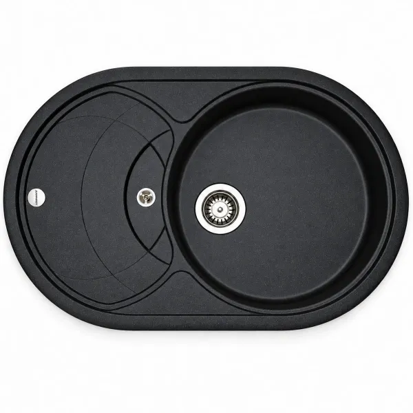 Granite sink Adamant SHELL Black Granite sink Adamant SHELL Black