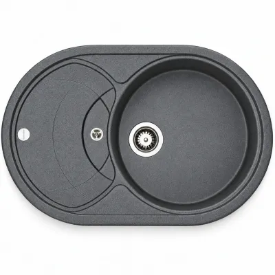 Granite sink Adamant SHELL Graphite Granite sink Adamant SHELL Graphite