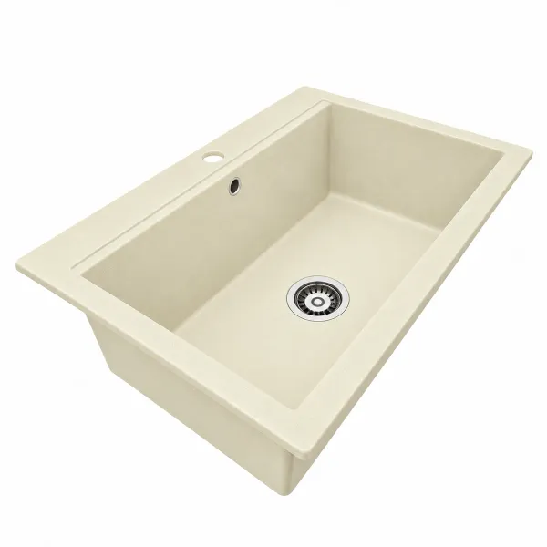 Granite sink Adamant SIMILAR SINGLE Ivory Granite sink Adamant SIMILAR SINGLE Ivory