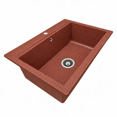 Granite sink Adamant SIMILAR SINGLE Terra-cotta Granite sink Adamant SIMILAR SINGLE Terra-cotta
