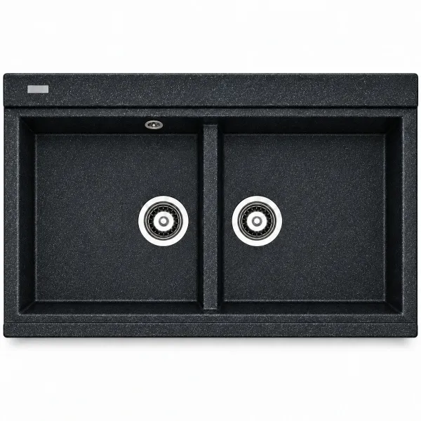 Granite sink Adamant SIMILAR Metallic black
