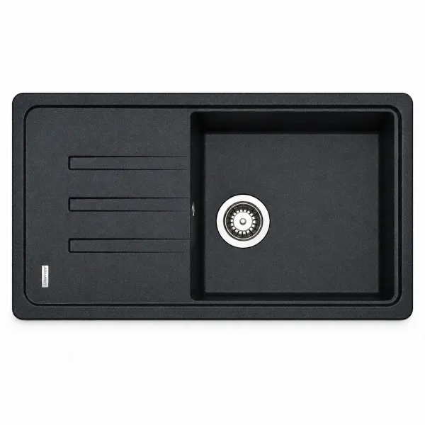 Granite sink Adamant SLIM LONG Black Granite sink Adamant SLIM LONG Black