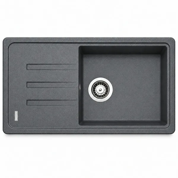 Granite sink Adamant SLIM LONG Graphite Granite sink Adamant SLIM LONG Graphite