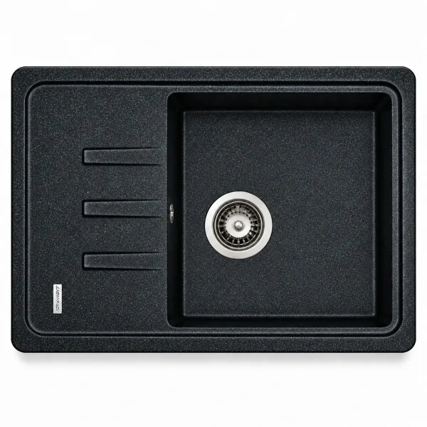 Granite sink Adamant SLIM Metallic black Granite sink Adamant SLIM Metallic black