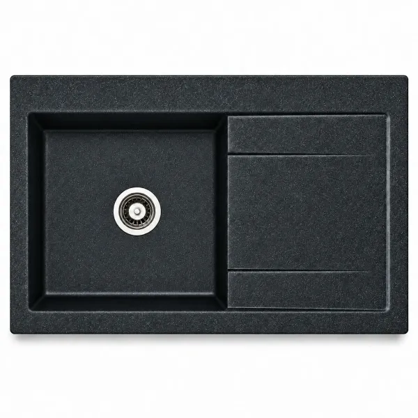 Granite sink Adamant STARK Metallic black Granite sink Adamant STARK Metallic black