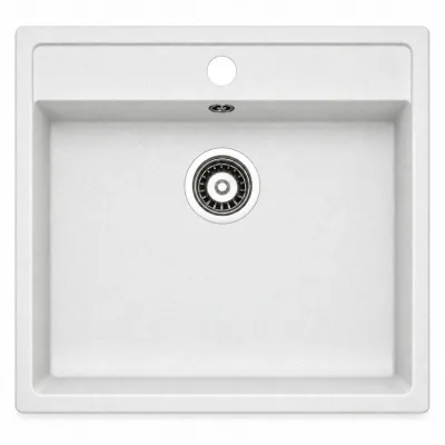 Granite sink Adamant STEP White Granite sink Adamant STEP White