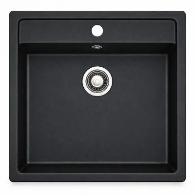 Granite sink Adamant STEP Black Granite sink Adamant STEP Black