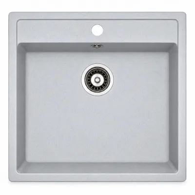 Granite sink Adamant STEP Light grey Granite sink Adamant STEP Light grey